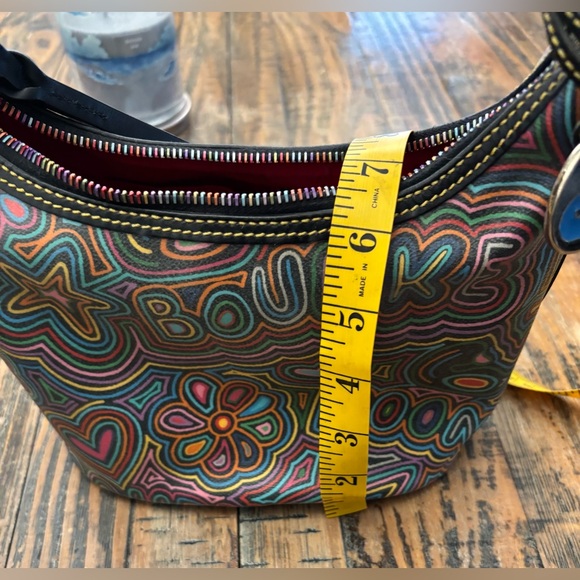 Dooney & Bourke Graffiti Scribble Bag - Picture 13 of 14